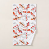 コイ バスタオルセット (ハンドタオル)