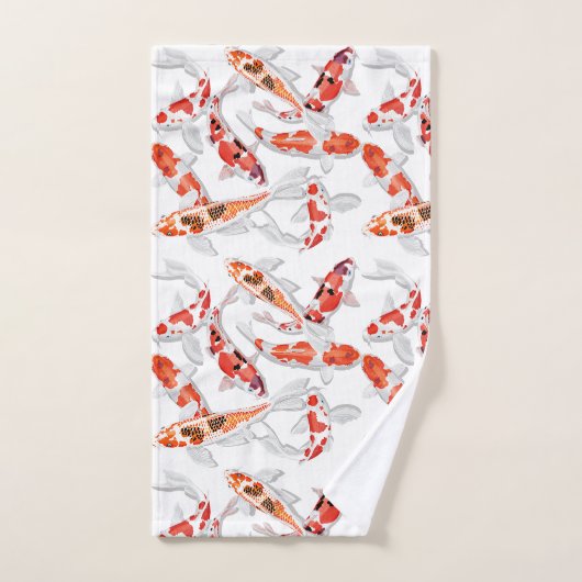 コイ バスタオルセット (ハンドタオル)