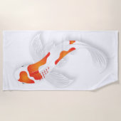 コイ ビーチタオル (正面)