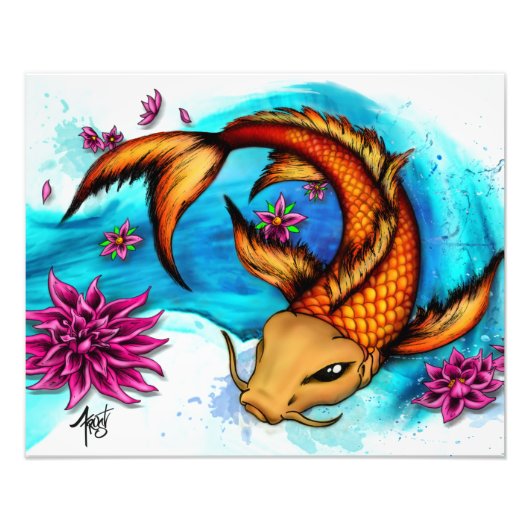 コイ フォトプリント            (正面)