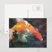 コイ ポストカード (正面/裏面)