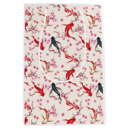 コイ ミディアムペーパーバッグ (正面)