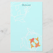 コイ 便箋 (正面)