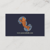 コイ(海軍背景) 名刺 (裏面)