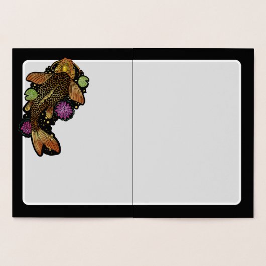 コイ 箔カード (内部)