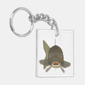 コイ – 魚の頭 キーホルダー (正面左)