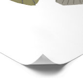 コイ – 魚の頭 ポスター (角)