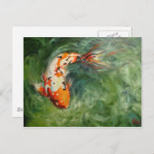 コイ#9 ポストカード (正面/裏面)