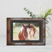 コウィドカントリーウエスタンカウボーイブライダルシャワー 招待状 (スタンド正面)