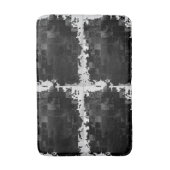 コウィドパッチワークプリント バスマット (正面縦)