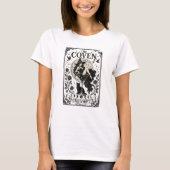 コウエンの魔女タロットカード・バチェラー・パーティー Tシャツ (正面)