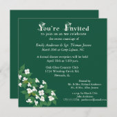 コウサ ドゴード ウェディング レセプション 招待状 (正面/裏面)