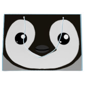 コウテイペンギンのひよこのギフトバッグ ラージペーパーバッグ (正面)