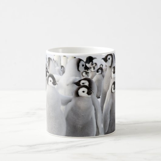 コウテイペンギンのひよこのマグ コーヒーマグカップ (中央)