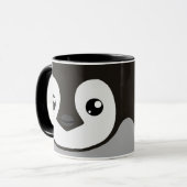 コウテイペンギンのひよこのマグ マグカップ (正面左)