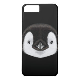 コウテイペンギンのひよこの図解入りの、写真付きのなポートレート iPhone 8 PLUS/7 PLUSケース