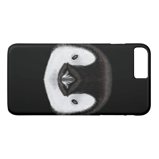 コウテイペンギンのひよこの図解入りの、写真付きのなポートレート Case-Mate iPhoneケース (裏面(横))