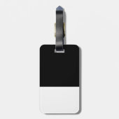 コウテイペンギンのひよこ ラゲッジタグ (裏面縦)