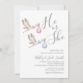 コウテイペンギン出産発表招待状 招待状