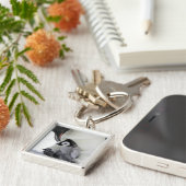 コウテイペンギン|の雪の丘の島 キーホルダー (側面)