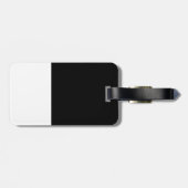 コウテイペンギン|の雪の丘の島 ラゲッジタグ (裏面横)