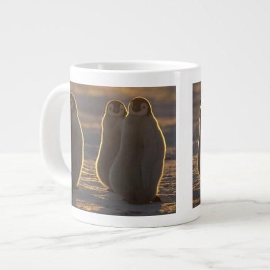 コウテイペンギン ジャンボコーヒーマグカップ (正面左)