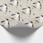 コウテイペンギン ラッピングペーパー (角)