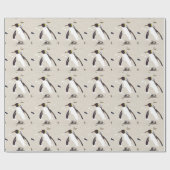 コウテイペンギン ラッピングペーパー (フラット)