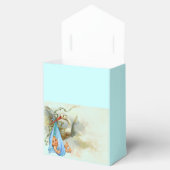 コウテイペンギン 赤ちゃん 男の子 シャワー 青い宝石 モノグラム フェイバーボックス (オープン)