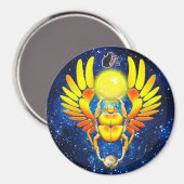 コウテイボタン マグネット (正面/裏面)