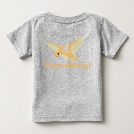 コウテリニュウビのTシャツ ベビーTシャツ (裏面)
