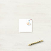 コウテンチョウが赤ちゃんを運ぶポストイット® ノート ポストイット (デスク上)