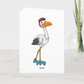 コウテンチョウのインラインスケーター カード (裏面)