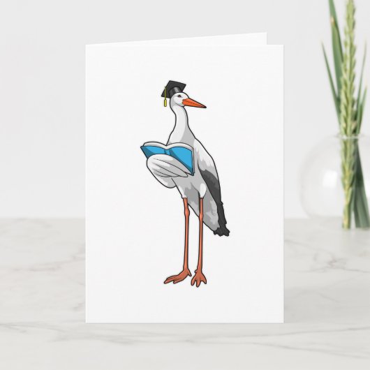 コウテンチョウの先生と本 カード (正面)