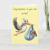 コウテンチョウの新しい到着 カード (正面)