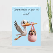 コウテンチョウの新しい到着 カード (正面)