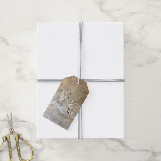 コウテンチョウ - ギフトタグ (より糸付き)