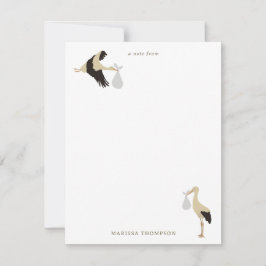 コウテンチョウ 新生児 赤ちゃん 男の子 女の子 パターン ノートカード