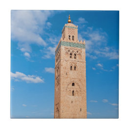 コウトゥビア・モスク - マルケシュ、モロッコ タイル