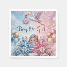 コウノトリの性別発表 おめでとう Boy or Girl