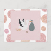 コウノトリ商品はがき ポストカード (正面)