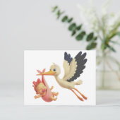 コウノトリ商品 ポストカード (スタンド正面)