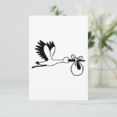 コウノトリ妊娠 案内状 (スタンド正面)