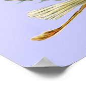 コウノトリ男の赤ちゃんシャワーターカーゼ ポスター (角)