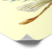 コウノトリ男の赤ちゃんシャワー、クリーム ポスター (角)