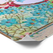 コウノトリ男の赤ちゃんシャワー ポスター (角)