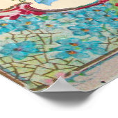 コウノトリ男の赤ちゃんシャワー ポスター (角)