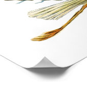 コウノトリ赤ちゃんガールシャワー ポスター (角)