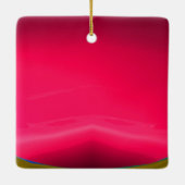 コウノトリ赤ちゃんシャワー2赤ルビー セラミックオーナメント (裏面)