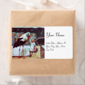 コウノトリ赤ちゃんシャワー3 ラベル (インサイチュ)